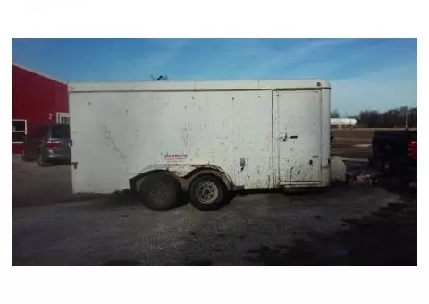 16 ft box trailer